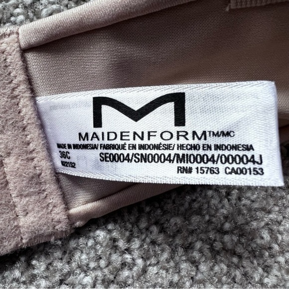 NWOT Maidenform nude convertible bra size 36C - Picture 4 of 4